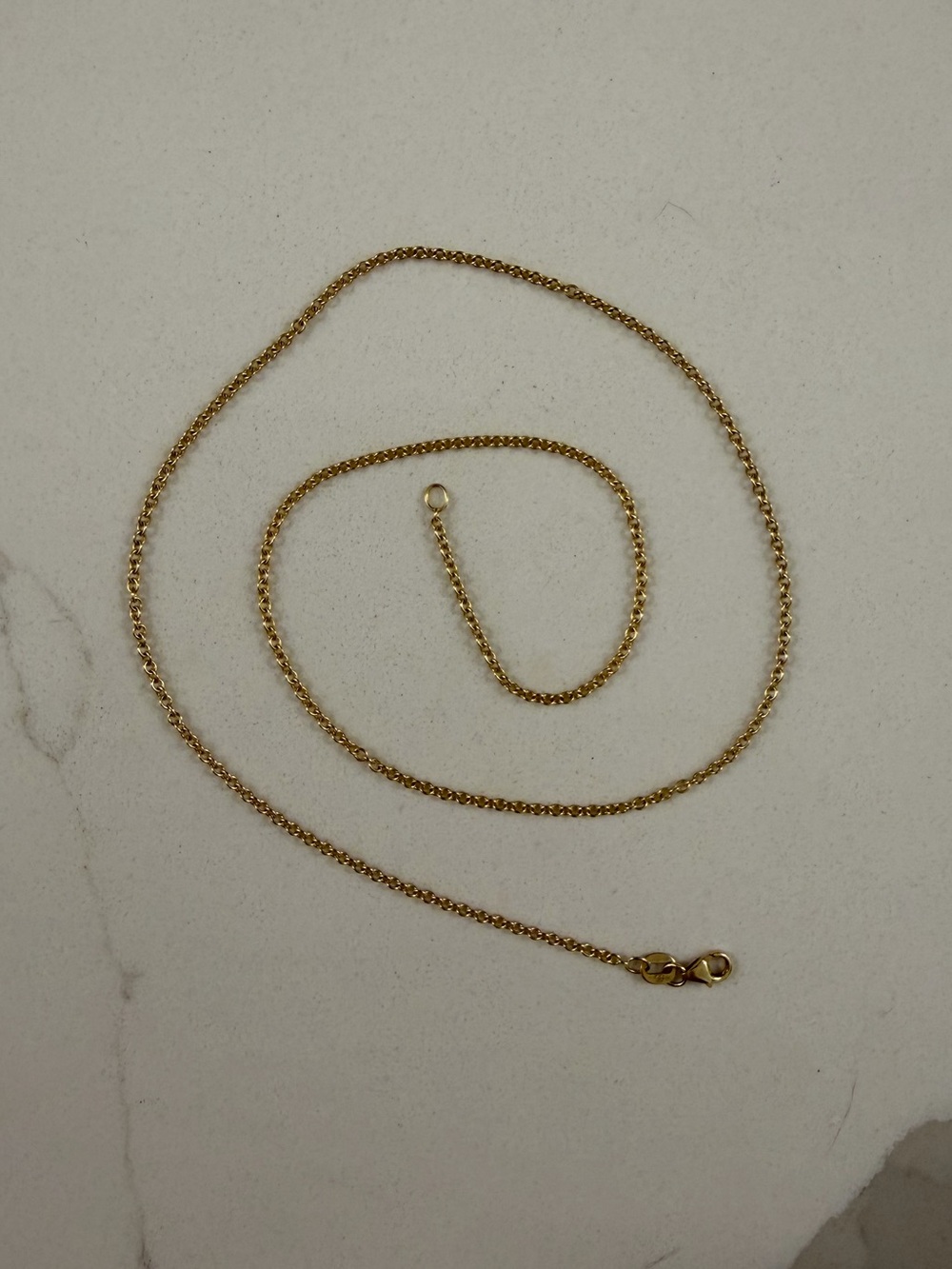 Bony Levy 14k Solid Yellow Gold 18” Chain
